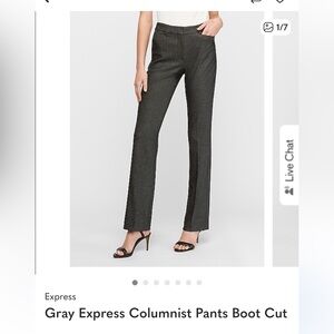 Express Columnist Boot Cut Pants